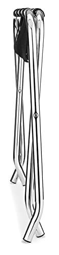 Chrome Stainless Steel Folding Luggage Rack (2-Pack)