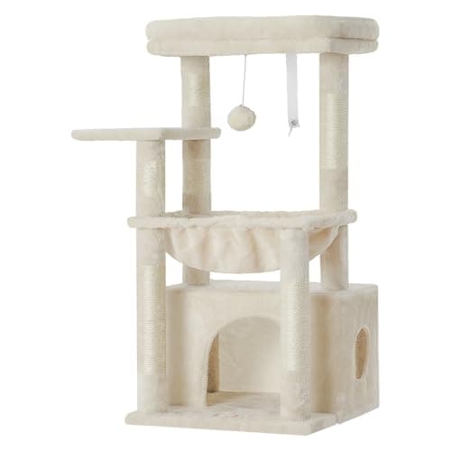 Heybly Cat Tree for Indoor Cats, Large Soft Cat Basket, Sisal Covered Scratching Posts  
Heybly Cat Tree for Kittens, Spacious Cat Bed Cave, Dangling Ball for Indoor Cats  
Heybly Cat Tower, Hidden Space for Cats, Sisal Covered Scratching Posts — Bei