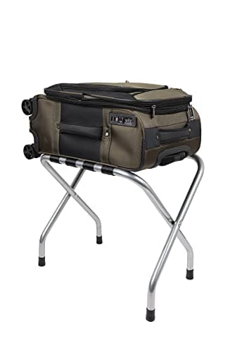 Durable Waterproof WHP Chrome Luggage Rack - Perfect for Beach Condos and Hotels