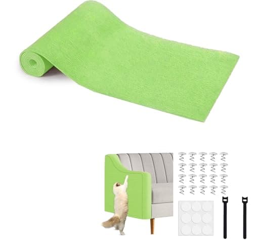 Self-Adhesive Cat Furniture Protector, Brown, 15.7"x78.7" — Green