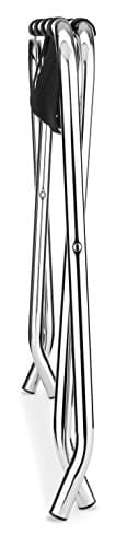 Whitmor Commercial Quality Foldable Chrome Luggage Rack