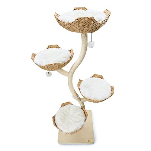 MAU 73" Modern Cat Tree for Large Cats & Scratching Tower