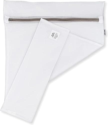 Full Circle Collapsible Hamper for Dirty Clothes & Towels — White