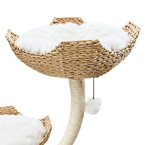 MAU 73" Modern Cat Tree for Large Cats & Scratching Tower
