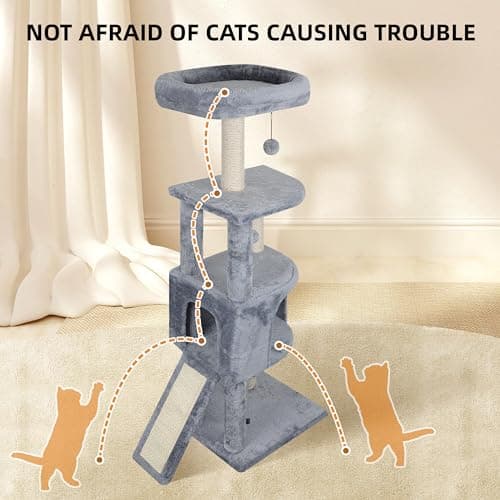 Cat Tree Tower with Big Cat Condo