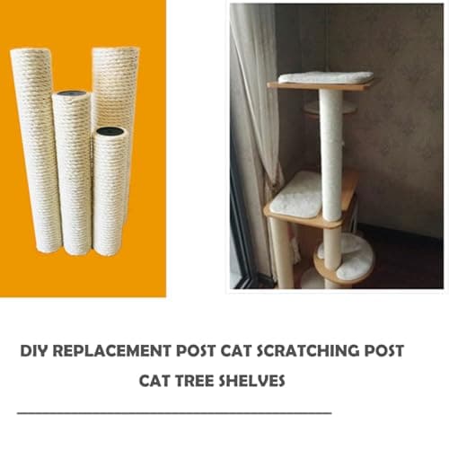 M10 Cat Tree Post Replacement 10mm Bolt Sisal Pole (2.36 * 19.68")