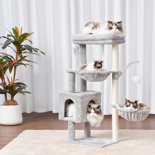 Heybly Cat Tree Toy Tower for Indoor Cats