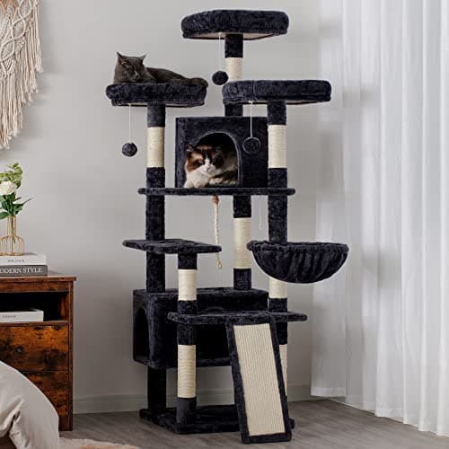 Large Cat Tree with Multi-Level Furniture for Indoor Cats