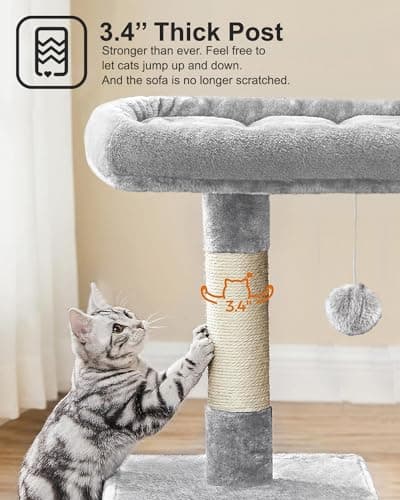 Cat Tree Tower for Small and Medium Cats