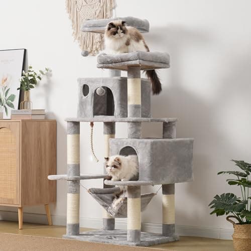 Large Multi-Level Cat Tree Condo Furniture for Kittens, Cats, and Pets