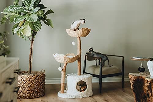 MAU Modern Cat Tree Tower for Large Cats