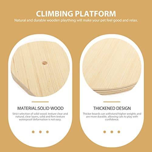 POPETPOP Wall Cat Climbing Shelf for Scratching Exercising and Sleeping