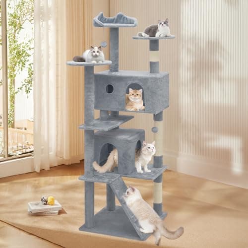 Cat Tree with 2 Condos and Scratching Post