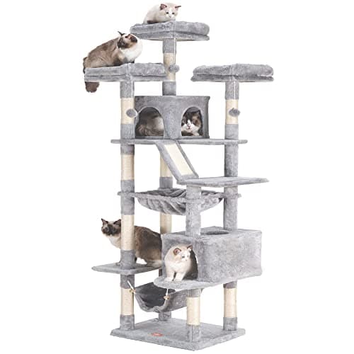 Heybly Large Cat Tree Tower for Indoor Cats