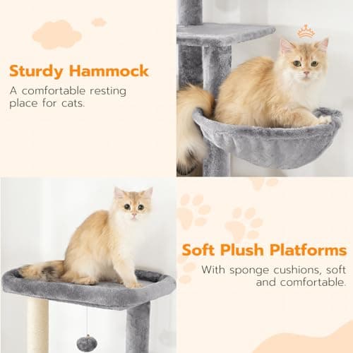 Cat Tree with Litter Box Enclosure for Cat Lovers