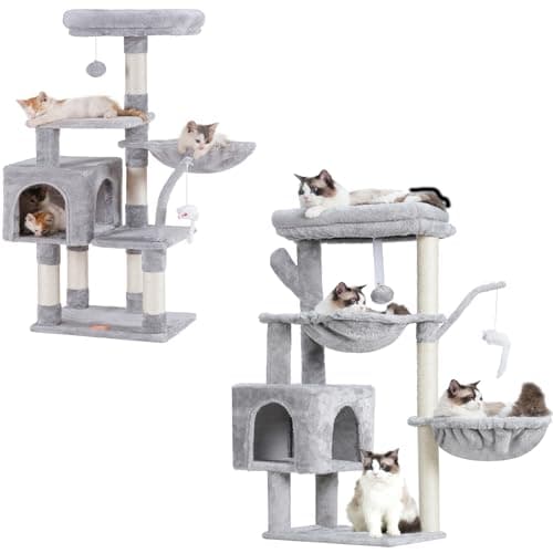 Cactus Cat Tree with Scratching Post for Indoor Cats