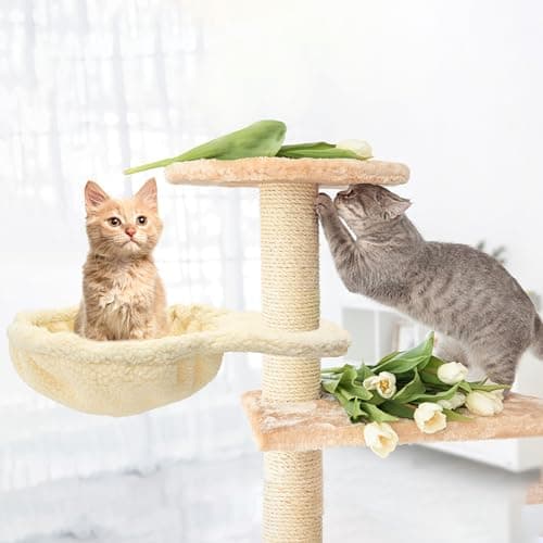 Cat Tree Hammock Bed Attachments - Cozy Replacement Parts in Queen Size Design