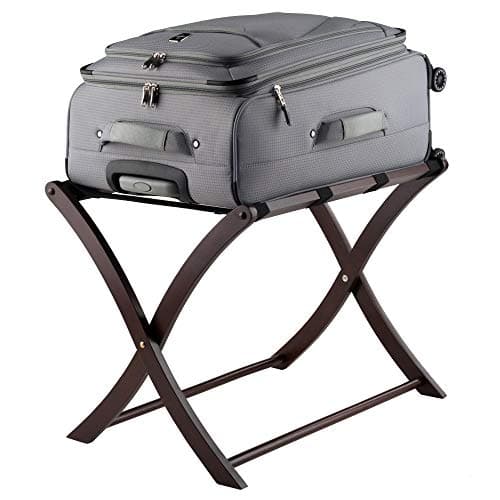 Winsome Scarlett Cappuccino Luggage Rack for Guest Room