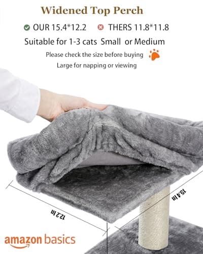 Cat Tree Tower for Small and Medium Cats