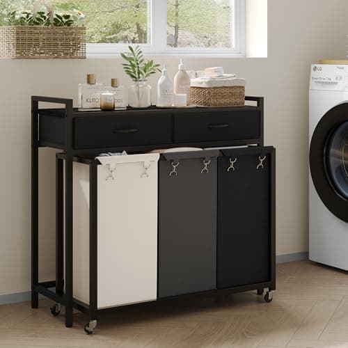 Organize Your Laundry Room with Heybly 126L Laundry Hamper and Sorter