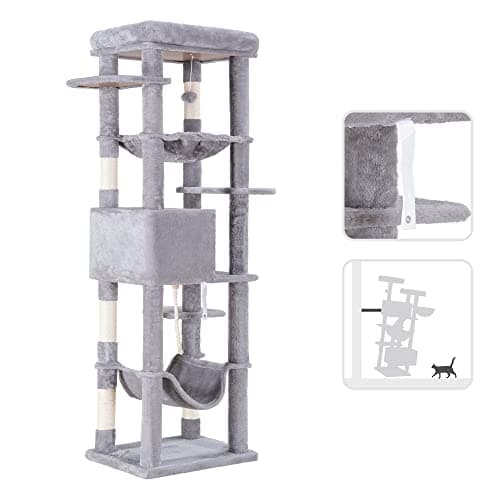 XXL Cat Tree for Big Cats - Heavy Duty Indoor Furniture for Large Cats