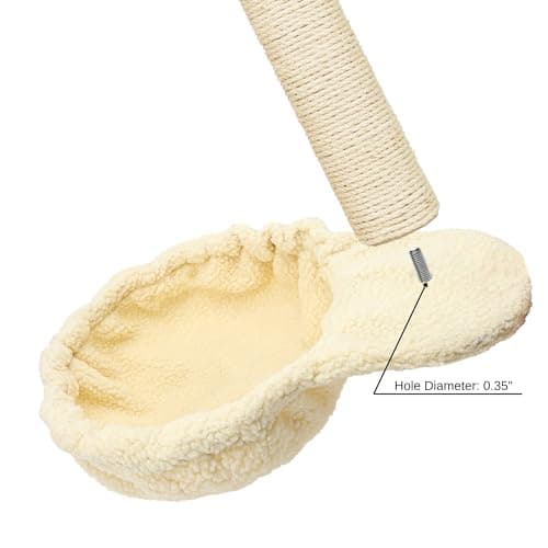 Cat Tree Hammock Bed Attachments - Cozy Replacement Parts in Queen Size Design