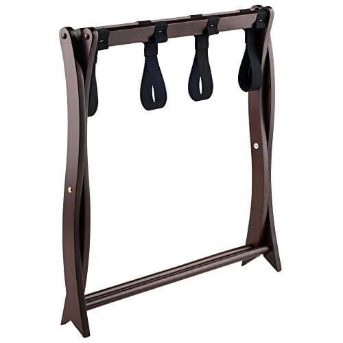 Winsome Scarlett Cappuccino Luggage Rack for Guest Room