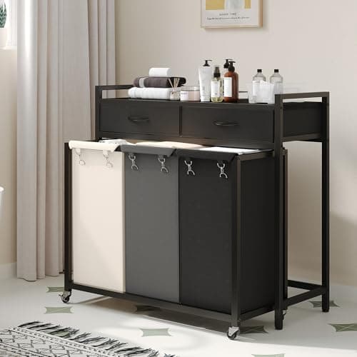Organize Your Laundry Room with Heybly 126L Laundry Hamper and Sorter