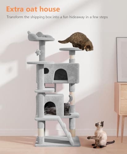 large indoor cat tree tower for big cats