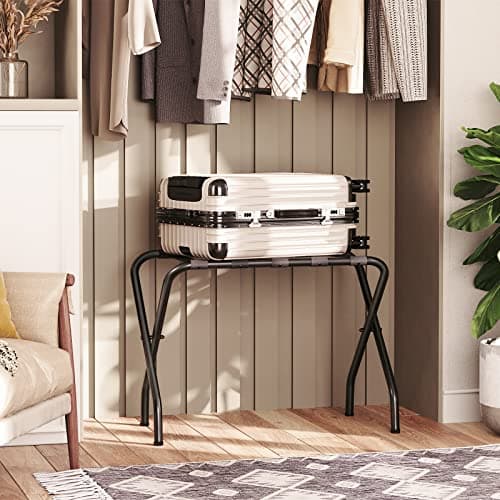 Luggage Rack Set of 2 for Hotel Room or Bedroom