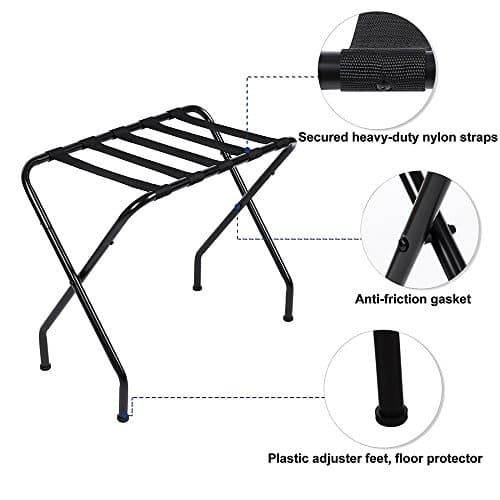 Ochine Portable Luggage Rack for Guest Room & Bedroom