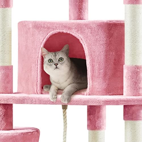 Yaheetech 79in Multi-Level Cat Tree with Scratching Posts