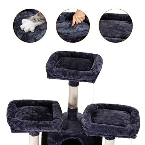 Large Cat Tree with Multi-Level Furniture for Indoor Cats