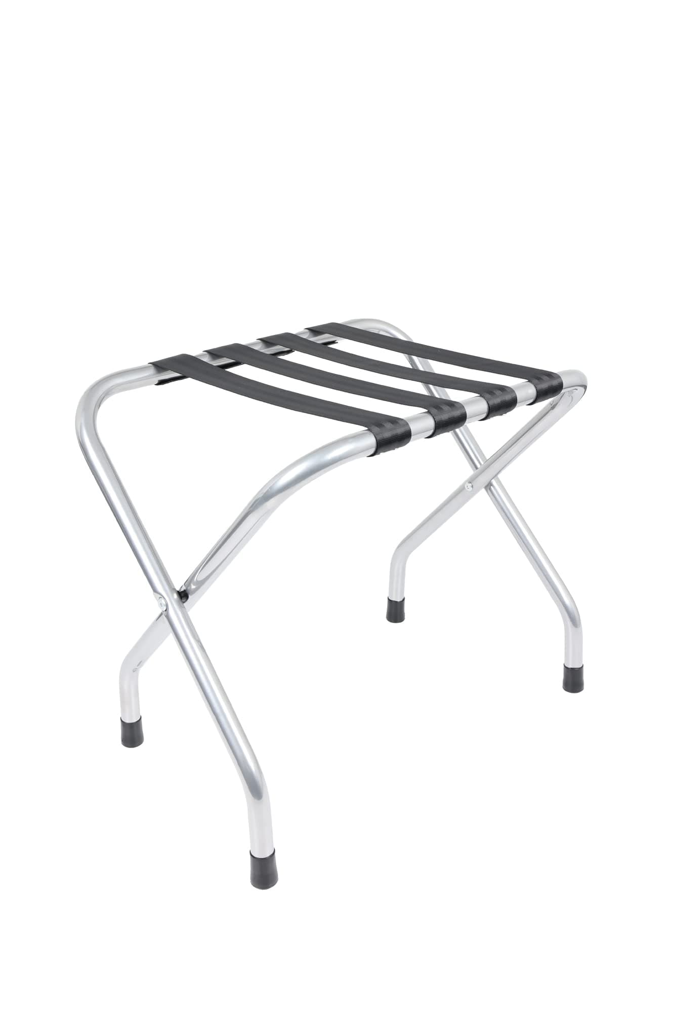 Durable Waterproof WHP Chrome Luggage Rack - Perfect for Beach Condos and Hotels