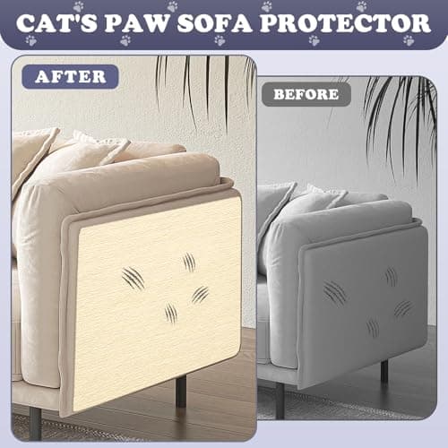Self-Adhesive Cat Furniture Protector, Brown, 15.7"x78.7"