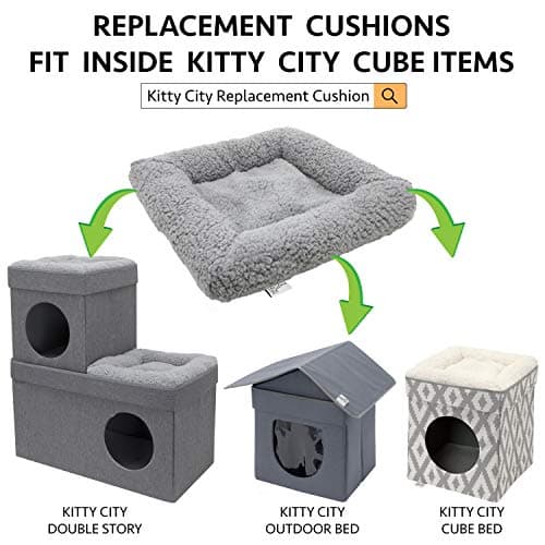 Kitty City Claw Mega Kit 2.0 Furniture, Cat Cushion, Cat Scratch -> Kitty City Claw Mega Kit 2.0 Furniture