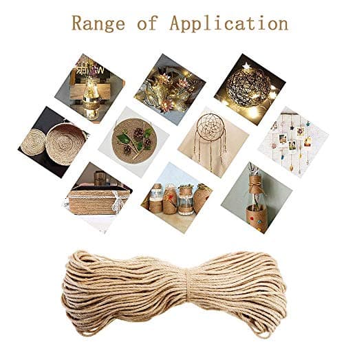 Cat Sisal Rope Replacement for Scratching Post and Cat Tree (6mm 66Ft)