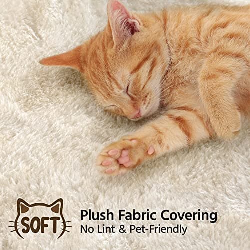 Yaheetech Beige Multi-Level Cat Tree with Condo & Scratching Posts