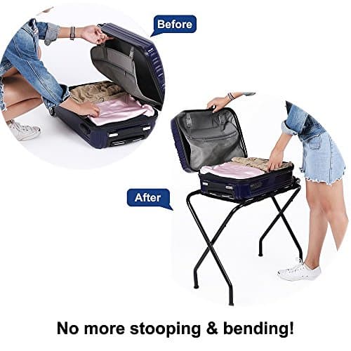 Ochine Portable Luggage Rack for Guest Room & Bedroom