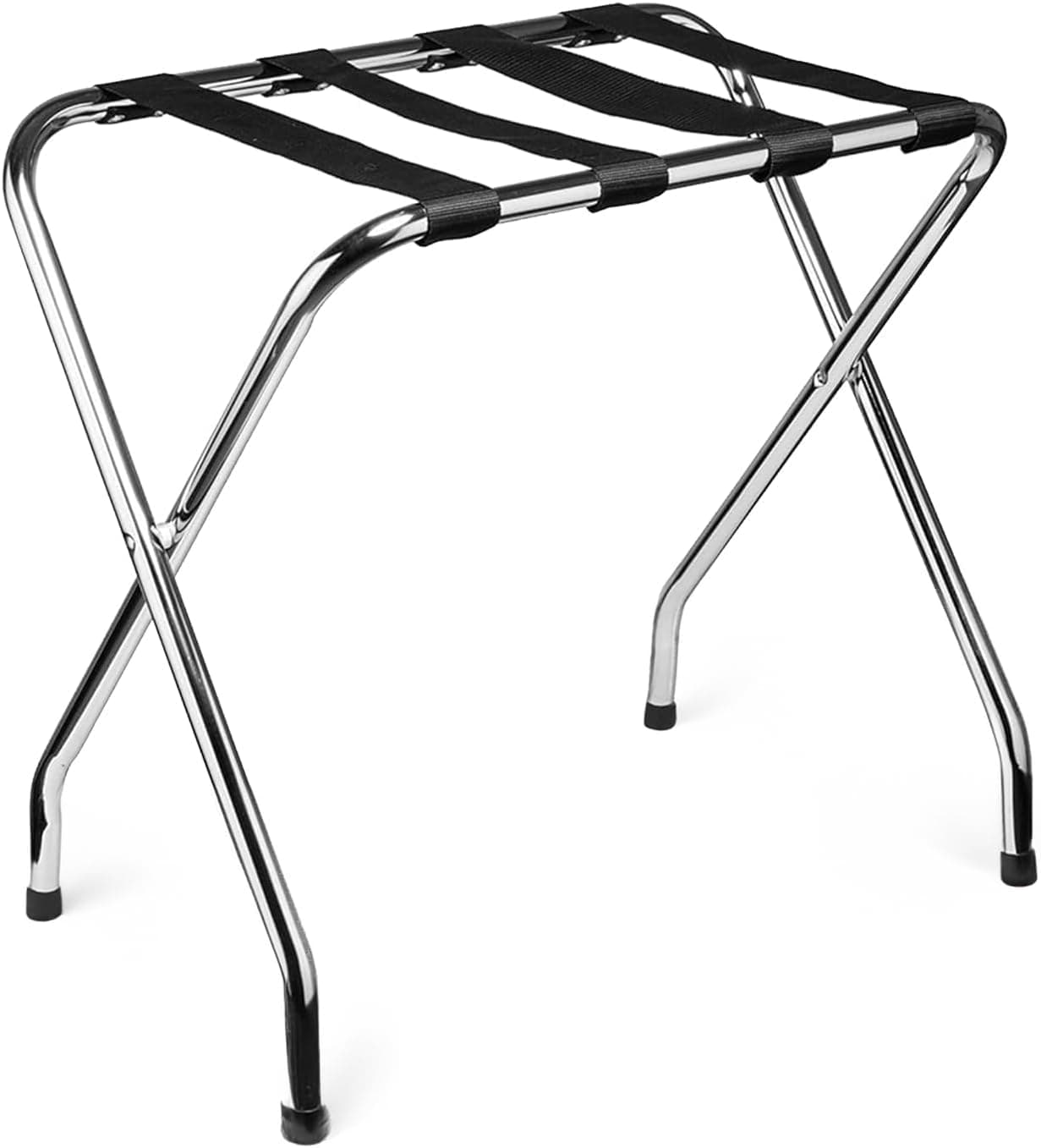 Chrome Foldable Luggage Rack for Guest Room