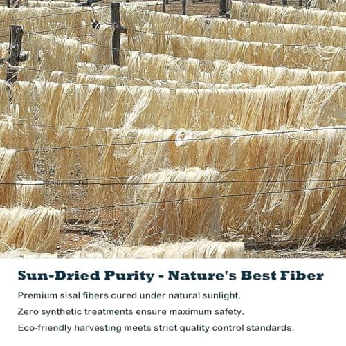 White Sisal Rope for Cat Scratcher Replacement 50/100/164 Feet