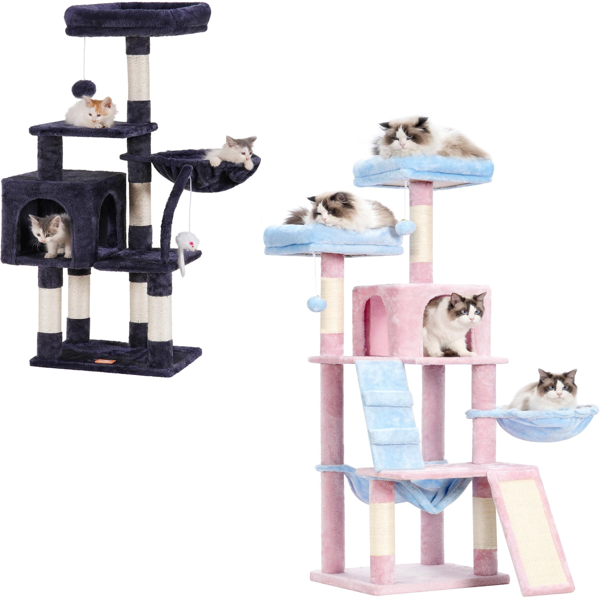 Heybly Cat Tree: Multi-Level Furniture for Indoor Cats
