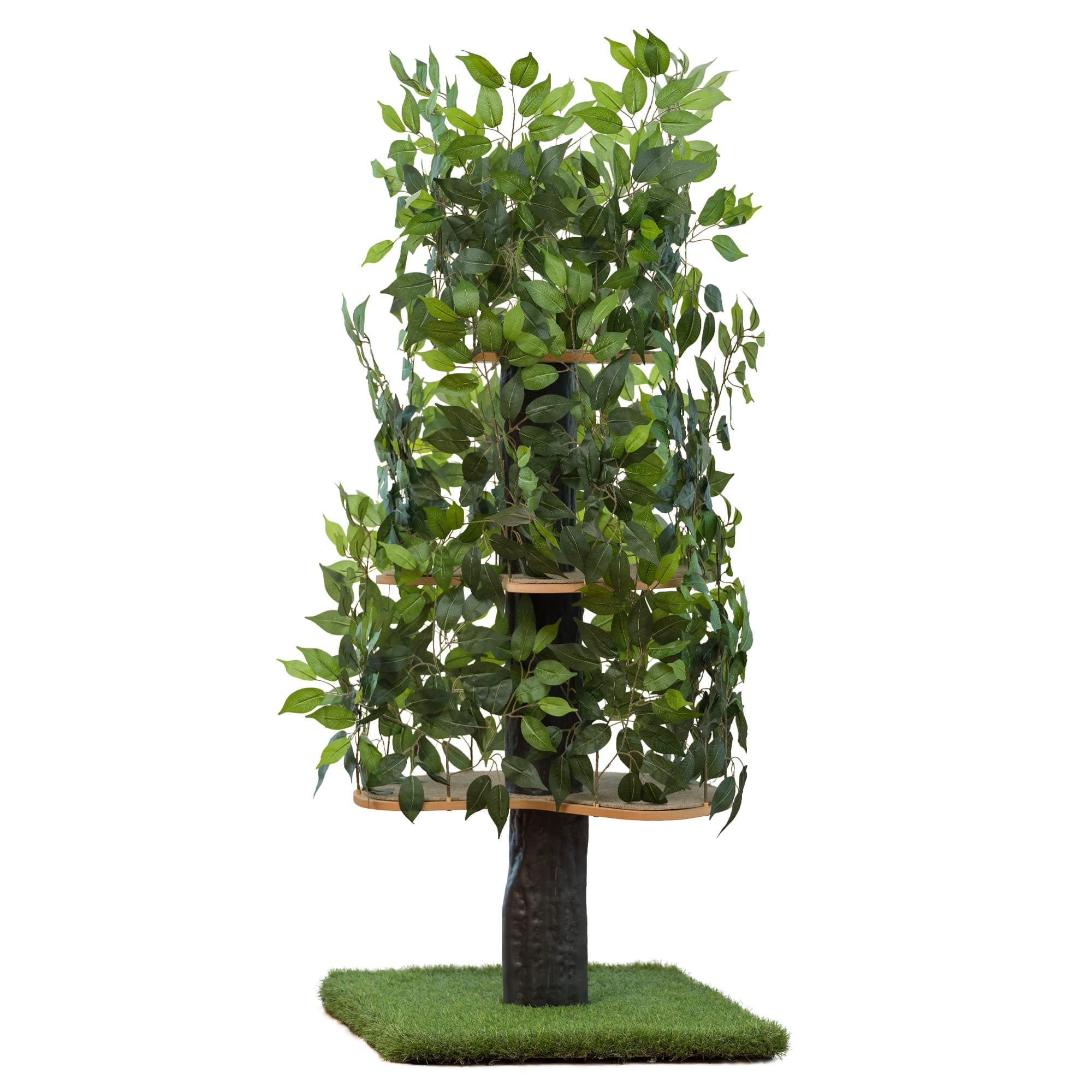 USA-Made On2 Pets Cat Tree & House, Multi-Level Activity Center