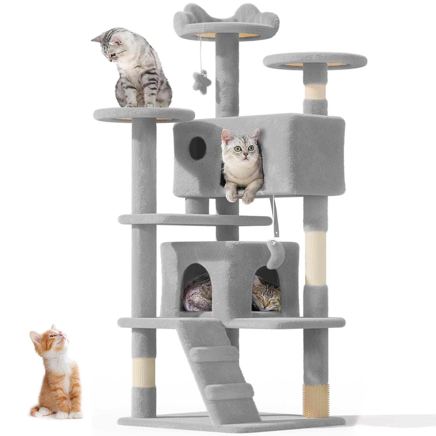 large indoor cat tree tower for big cats