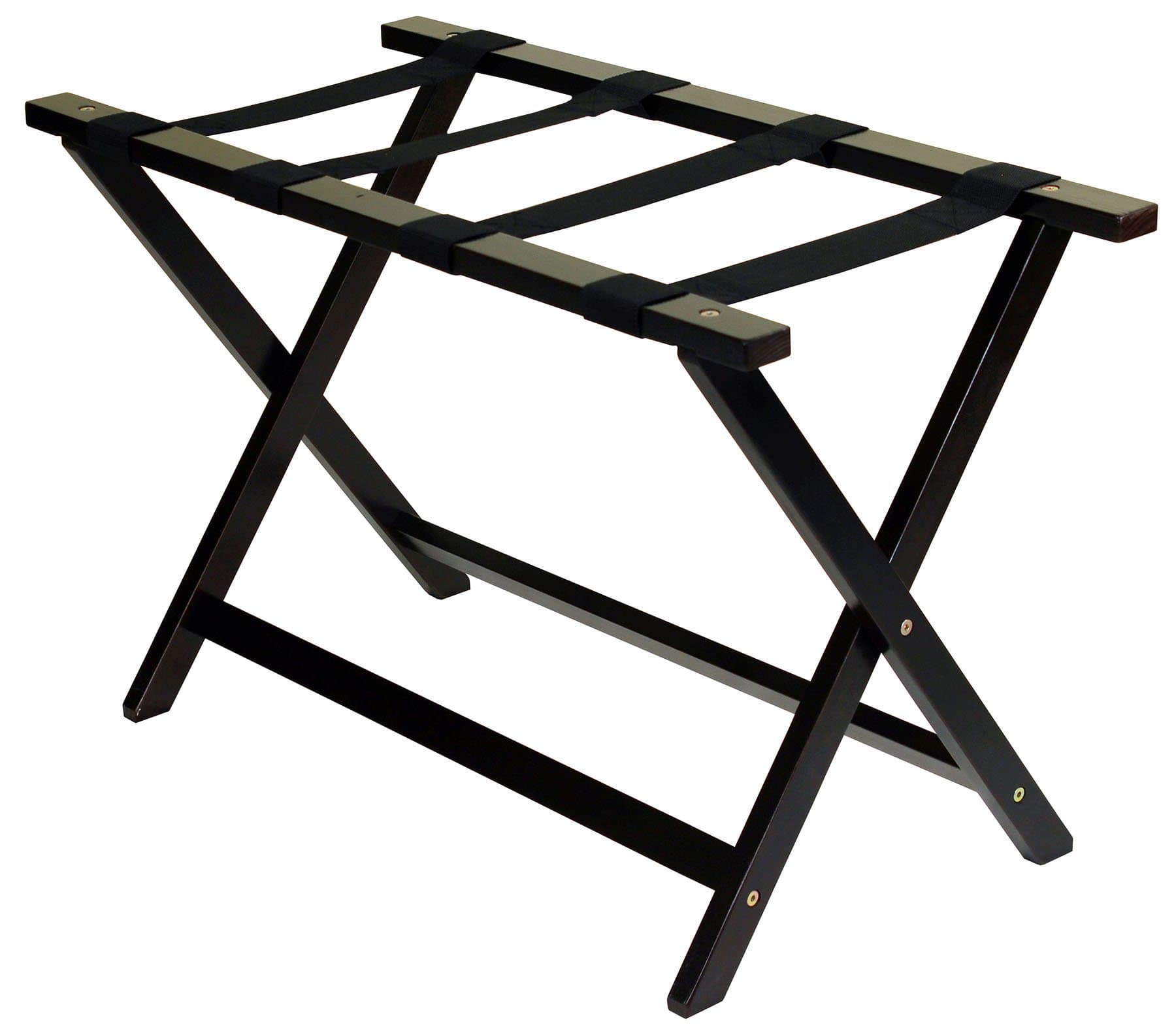Solid Wood Heavy Duty 30" Extra-Wide Casual Home Luggage Rack