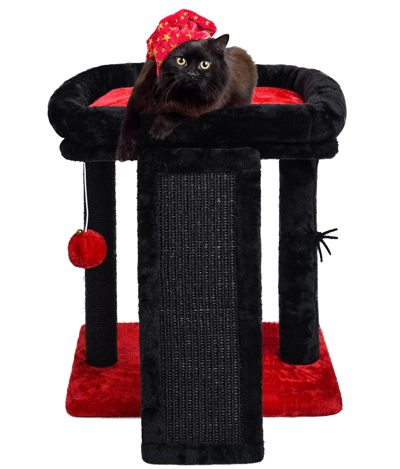SYANDLVY Small Gothic Cat Tree for Indoor Cats
