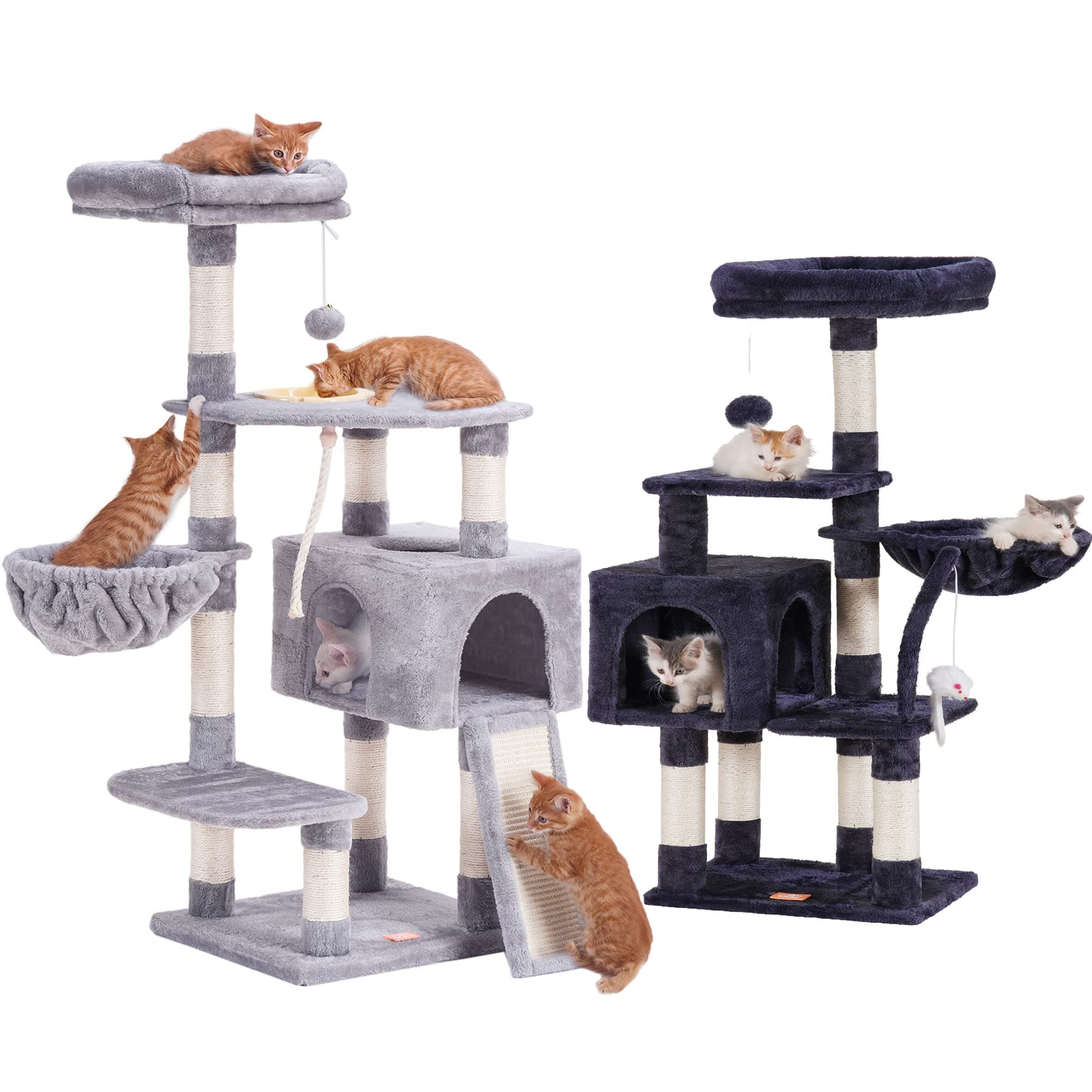 Heybly Multi-Level Cat Tree and Tower for Indoor Cats