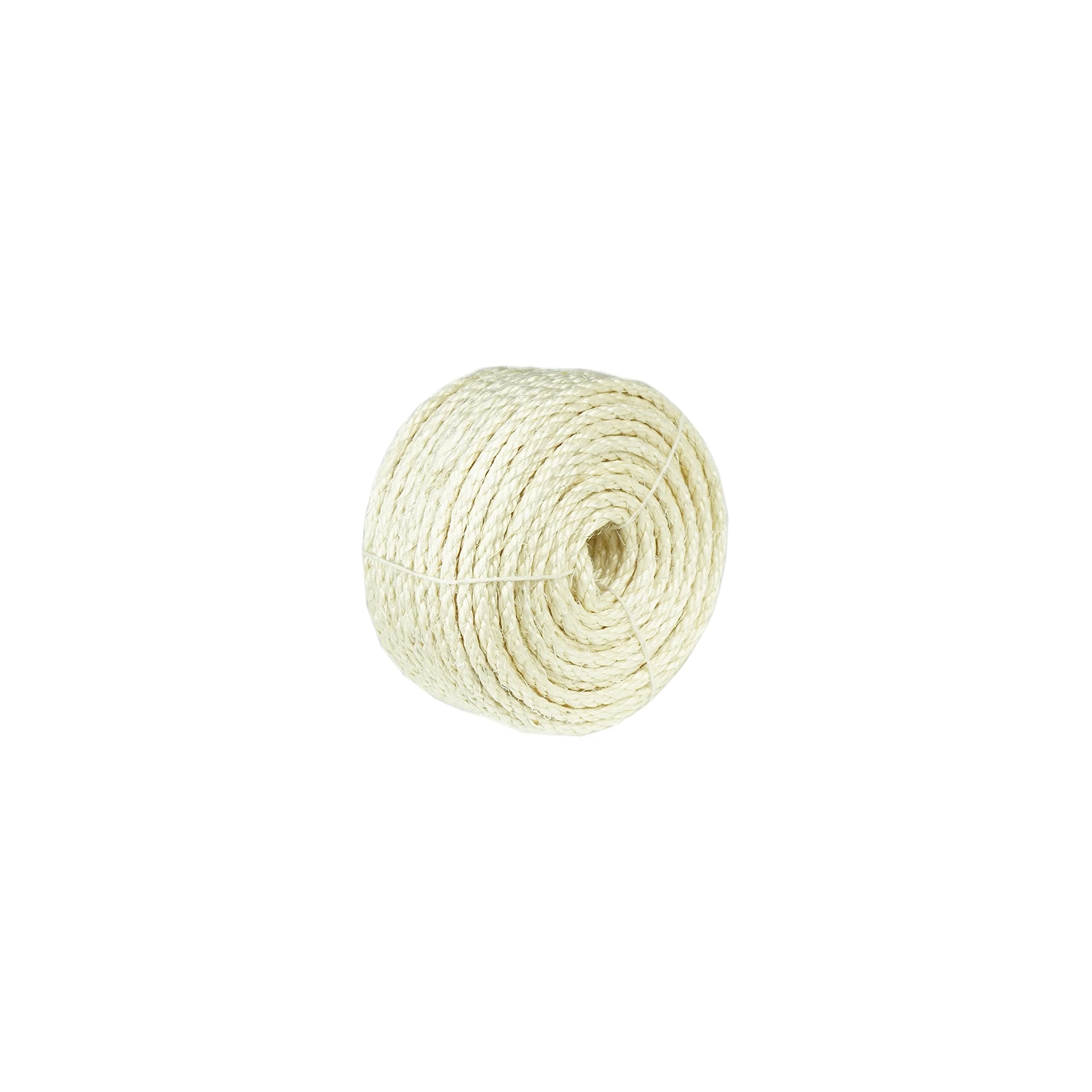 Sisal Rope for Cat Scratcher Replacement and Repair 1/4 inch - 50/100/164 Feet