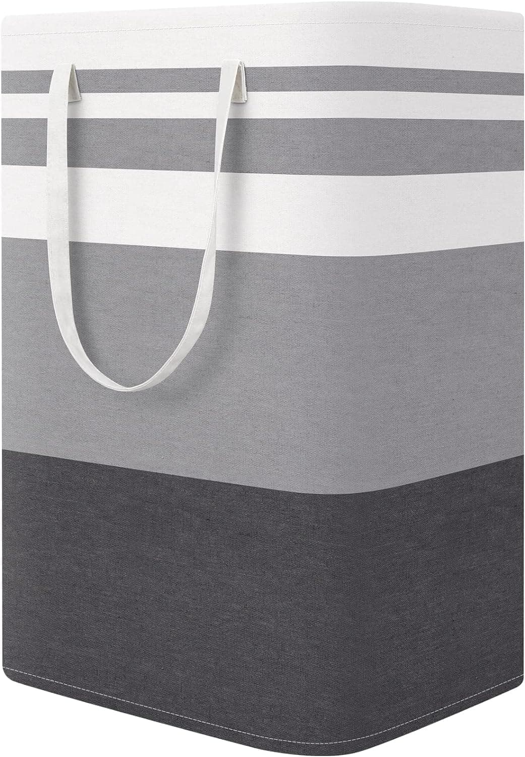 1-Pack Large Waterproof Freestanding Laundry Hamper with Handles for Dorm and Family